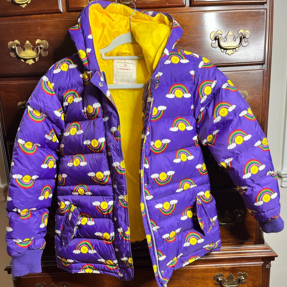 Hanna Andersson Rainbow Coat Jacket